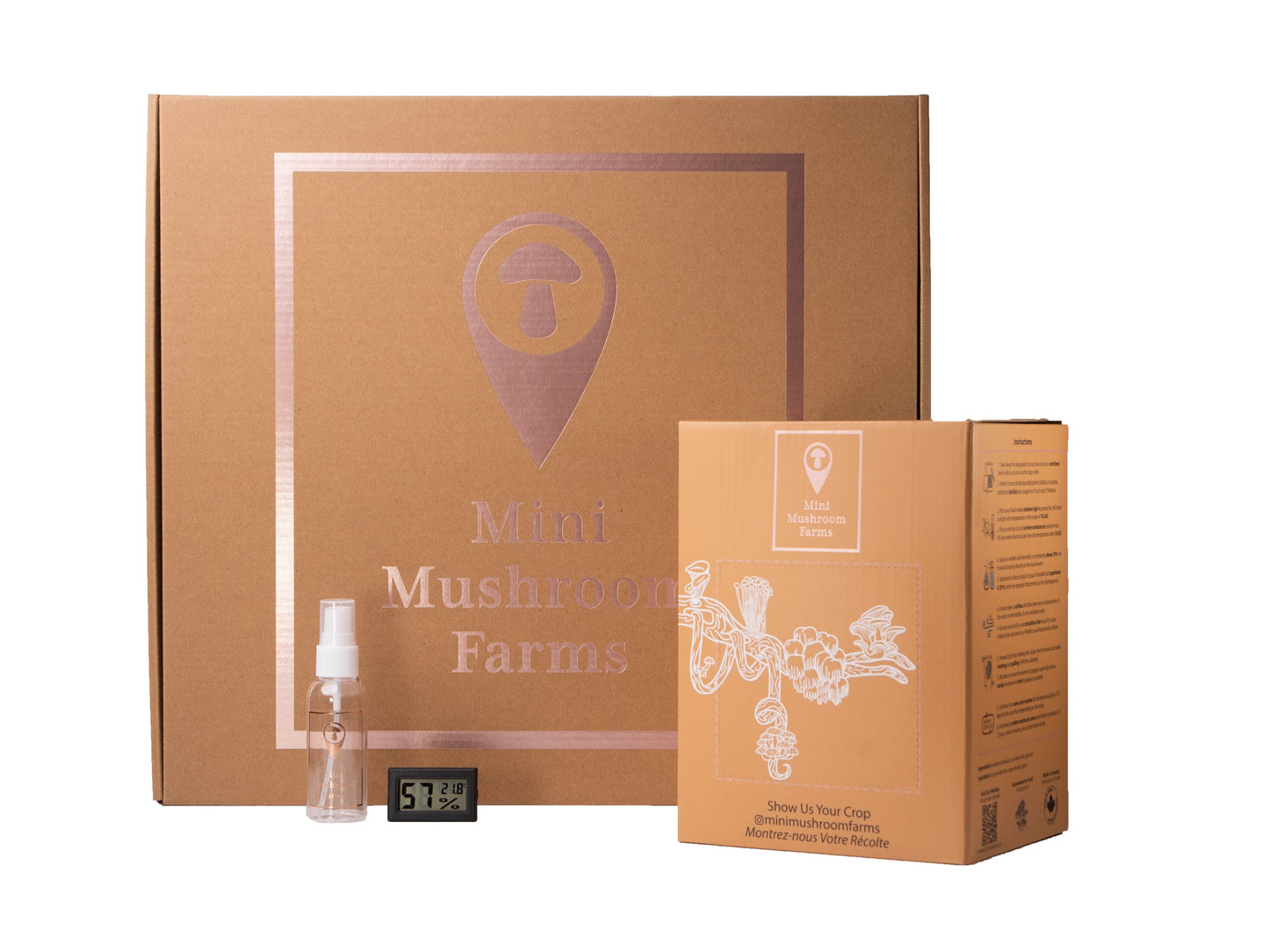 Coffret cadeau Essentials Kit + 2 kits de culture (valeur de 120 $)